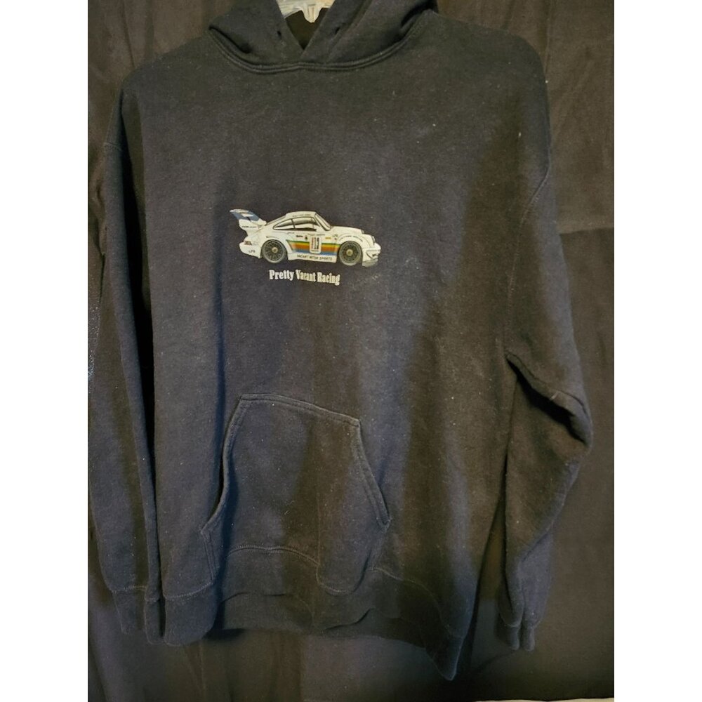 Pretty Vacant Hoodie Racing Grand Prix World Tour Medium Please Read